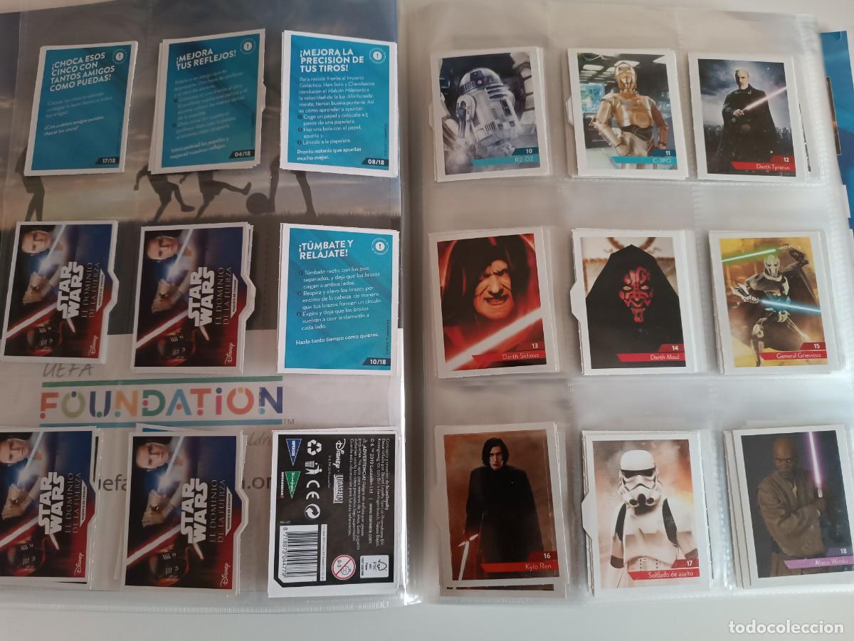 Coleccionismo &aacute;lbum: Colecci&oacute;n completa cromos Star Wars Hipercor - Foto 6
