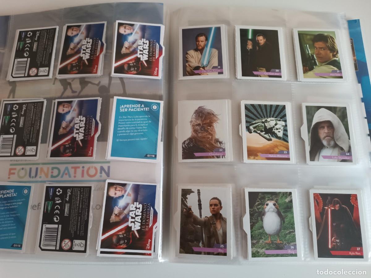 Coleccionismo &aacute;lbum: Colecci&oacute;n completa cromos Star Wars Hipercor - Foto 7