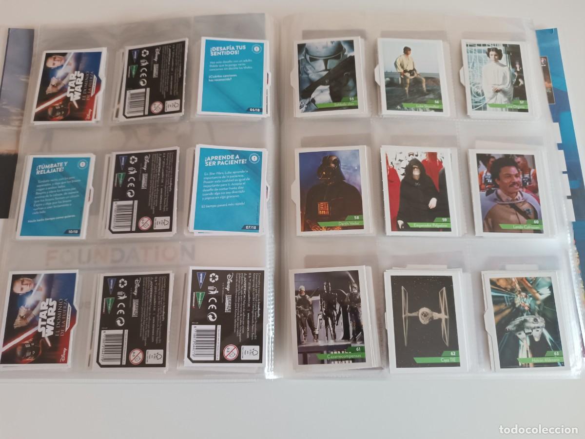 Coleccionismo &aacute;lbum: Colecci&oacute;n completa cromos Star Wars Hipercor - Foto 9