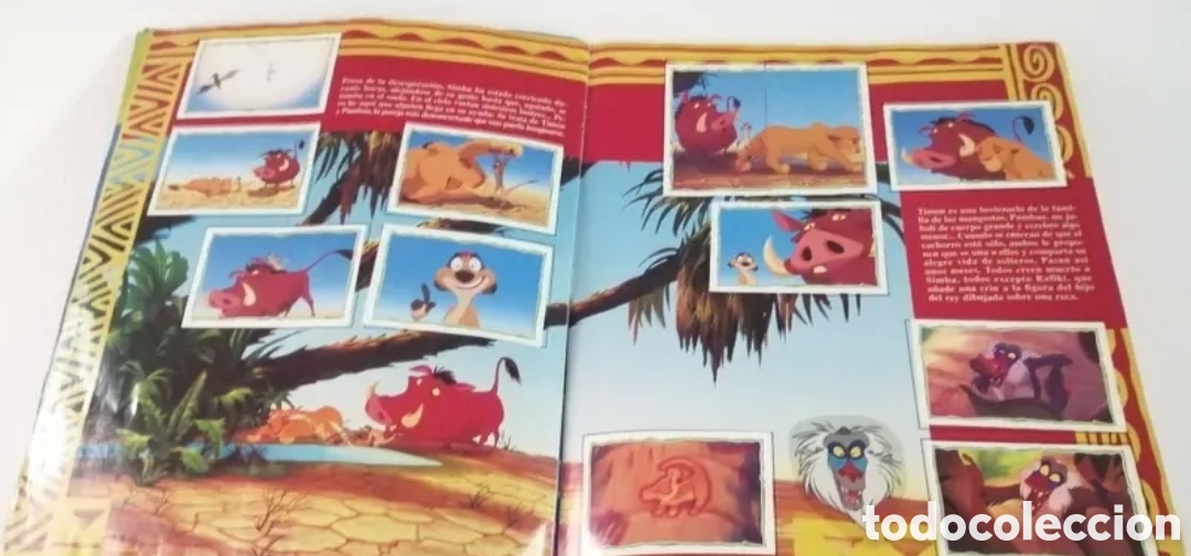 Coleccionismo &aacute;lbum: &Agrave;lbum completo El Rey Le&oacute;n Panini - Foto 7