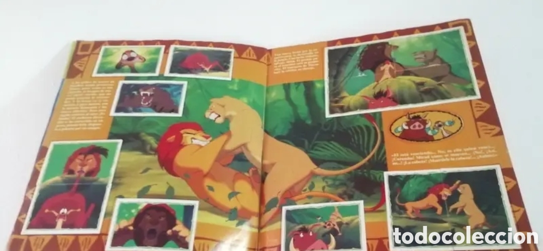 Coleccionismo &aacute;lbum: &Agrave;lbum completo El Rey Le&oacute;n Panini - Foto 8