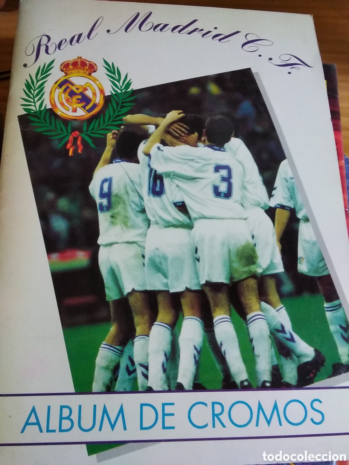 Collezionismo &Aacute;lbum: Real Madrid C.F. album de cromos completo a&ntilde;o 94/95 edita Magic box