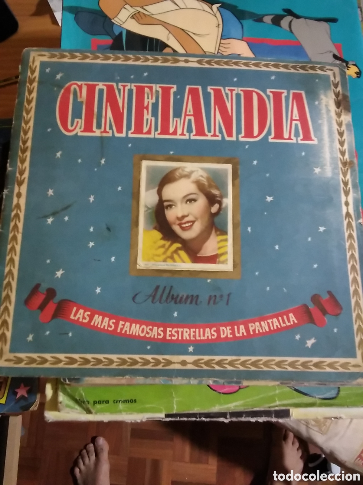 Collezionismo &Aacute;lbum: Cinelandia famosas estrellas de la pantalla album de cromos completo a&ntilde;os 40 edita bruguera