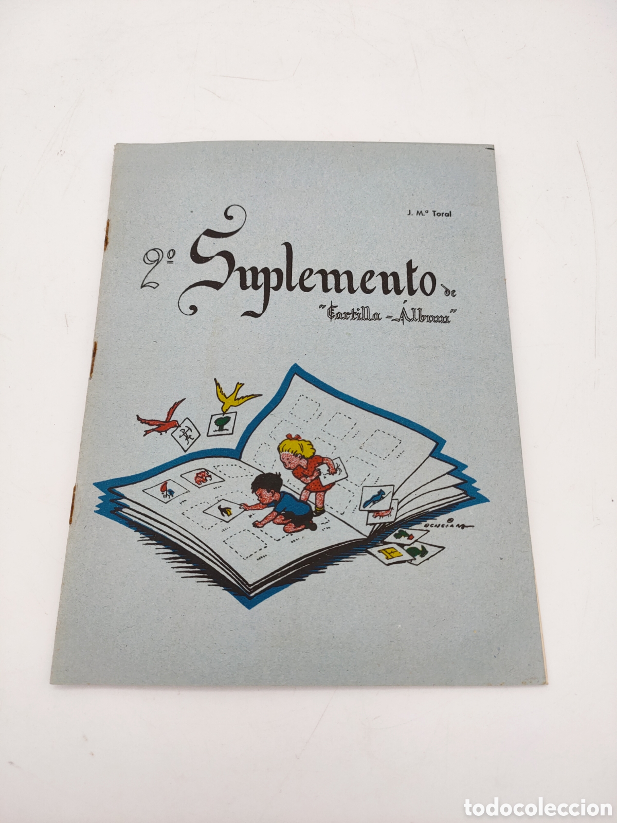 Collezionismo &Aacute;lbum: &Aacute;lbum de sellos antiguos, infantil educativo