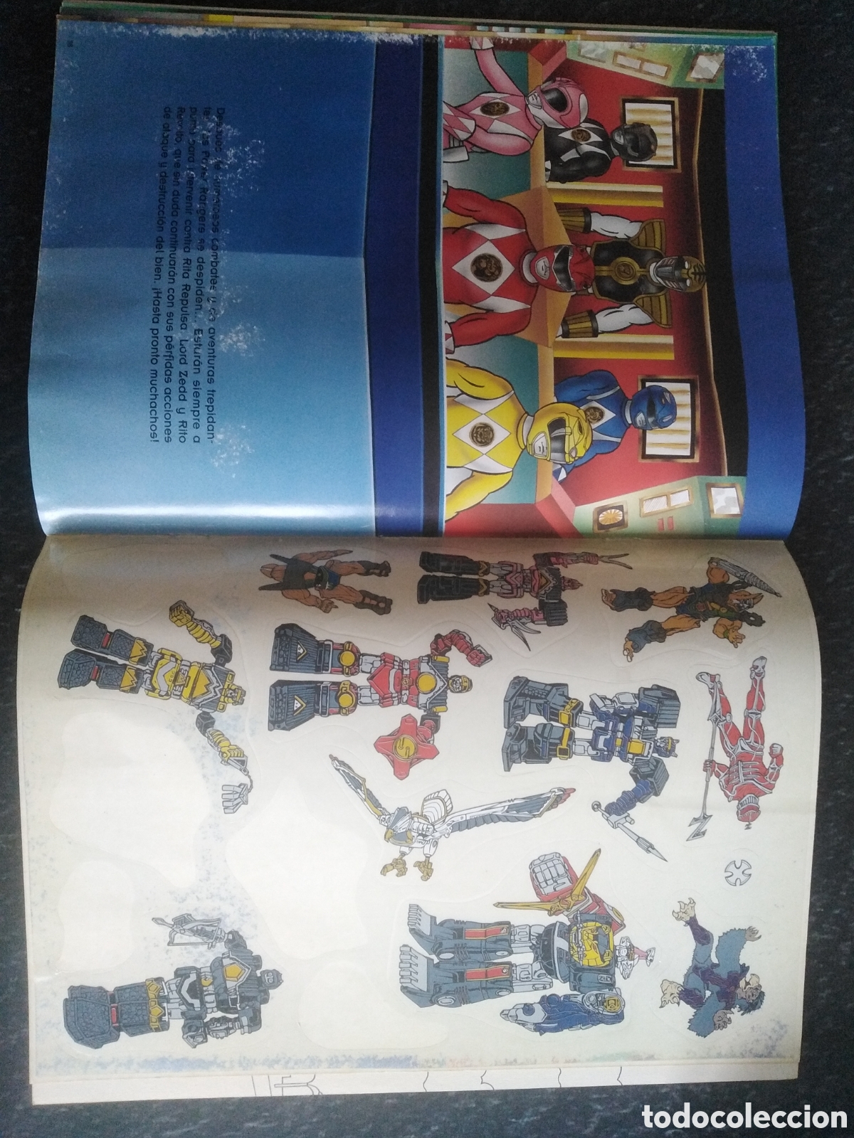 Coleccionismo &aacute;lbum: STICK & STACK POWER RANGERS, PANINI 1995 - Foto 11