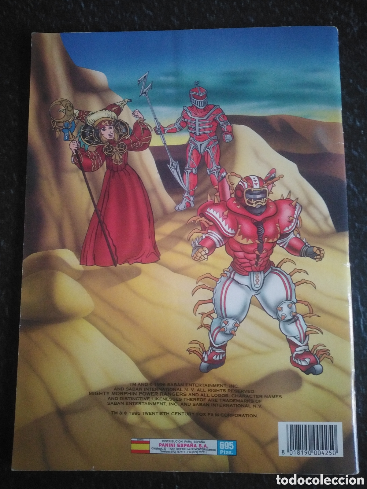 Coleccionismo &aacute;lbum: STICK & STACK POWER RANGERS, PANINI 1995 - Foto 14