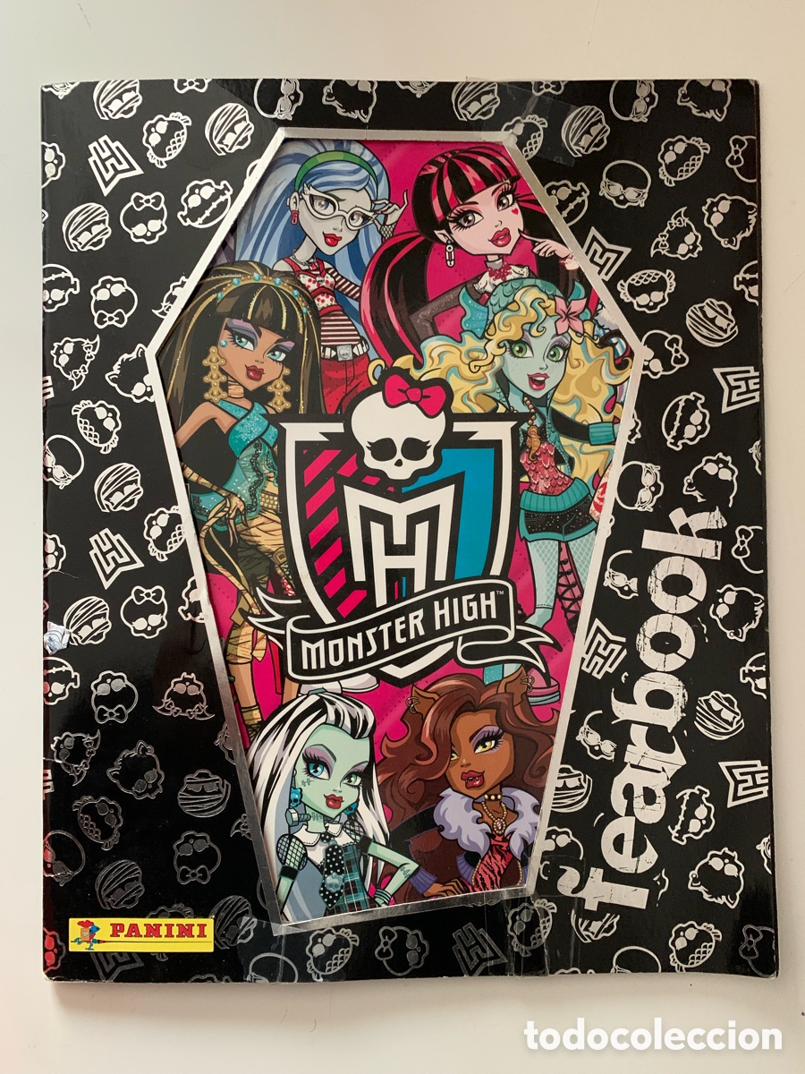 Sammeln Sammelalbum: COLECCI&Oacute;N COMPLETA SIN PEGAR MONSTER HIGH FEAR BOOK PANINI. CON ALBUM USADO.FALTAN 5 CROMOS