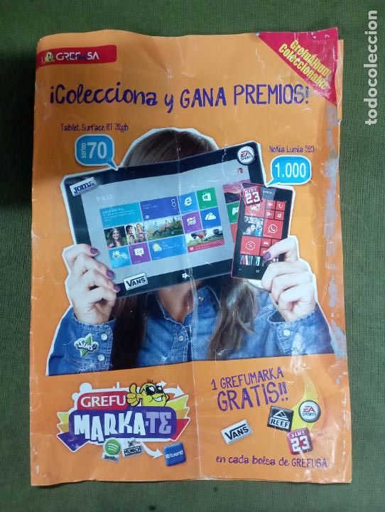 Collectionnisme Album: GREFU MARRKATE ALBUM COMPLETO