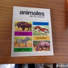 Coleccionismo Álbum: ANIMALES DE LA SELVA COMPLETO EDITA SUSAETA