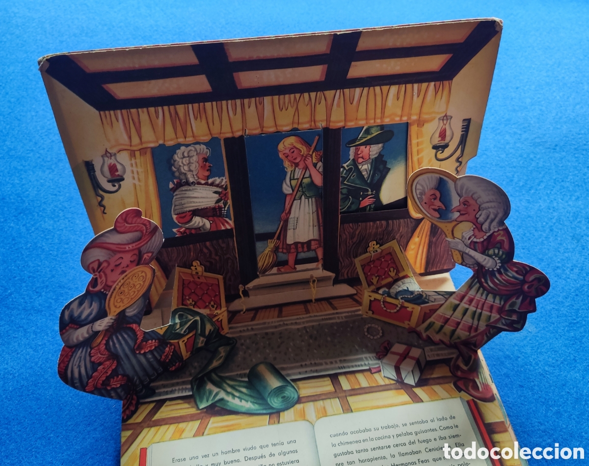 Coleccionismo &aacute;lbum: LA CENICIENTA CUENTO TROQUELADO 1960 - Foto 2