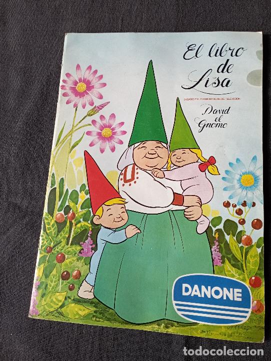 Coleccionismo &aacute;lbum: DAVID EL NOMO DANONE.EL LIBRO DE LISA. - Foto 1