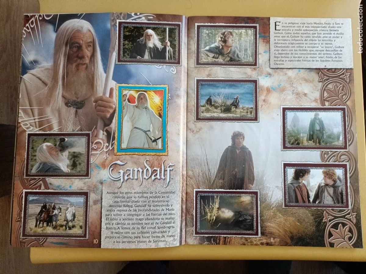 Coleccionismo &aacute;lbum: el se&ntilde;or de los anillos, las dos torres - Foto 8