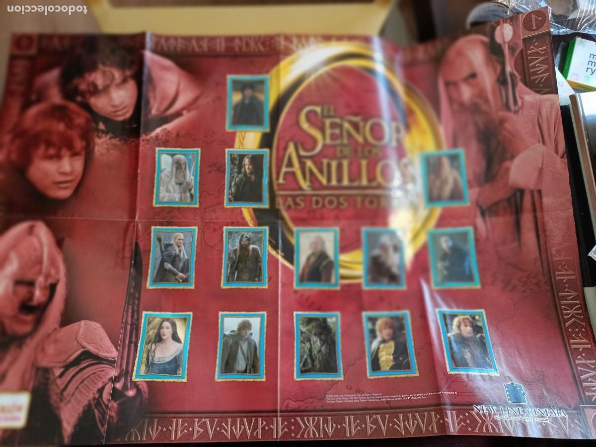Coleccionismo &aacute;lbum: el se&ntilde;or de los anillos, las dos torres - Foto 5