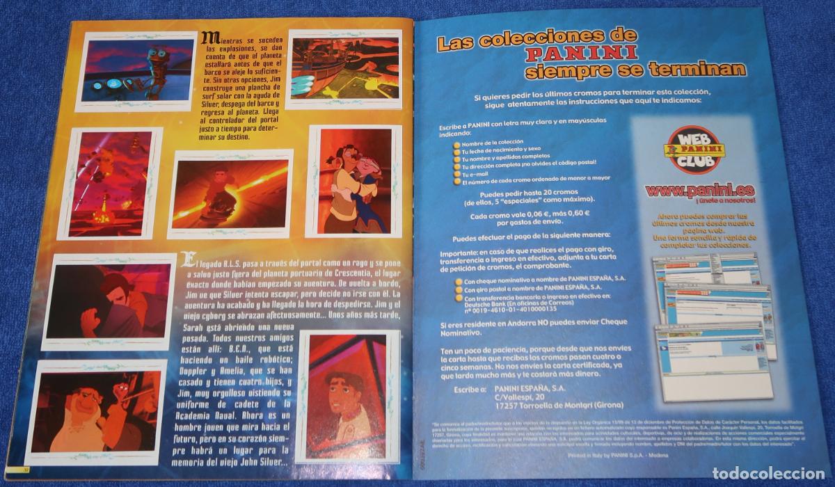 Coleccionismo &aacute;lbum: El planeta del Tesoro - PANINI (2002) &iexcl;Completo e impecable! - Foto 4