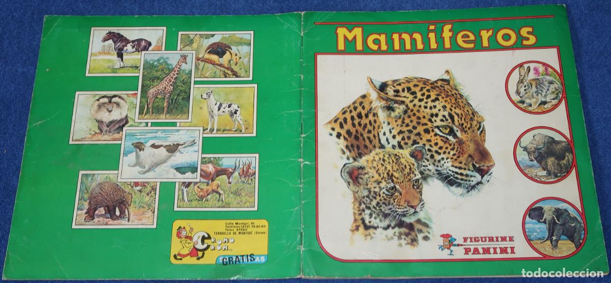 Coleccionismo &aacute;lbum: Mam&iacute;feros - Panini (1984) &iexcl;Completo! - Foto 8