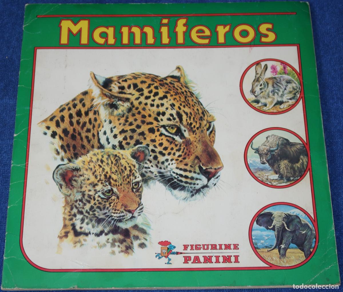 Coleccionismo &aacute;lbum: Mam&iacute;feros - Panini (1984) &iexcl;Completo! - Foto 1