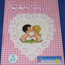 Coleccionismo Álbum: LOVE IS ... - CROMOSOL - SL ITALY (1995) ¡COMPLETO E IMPECABLE!