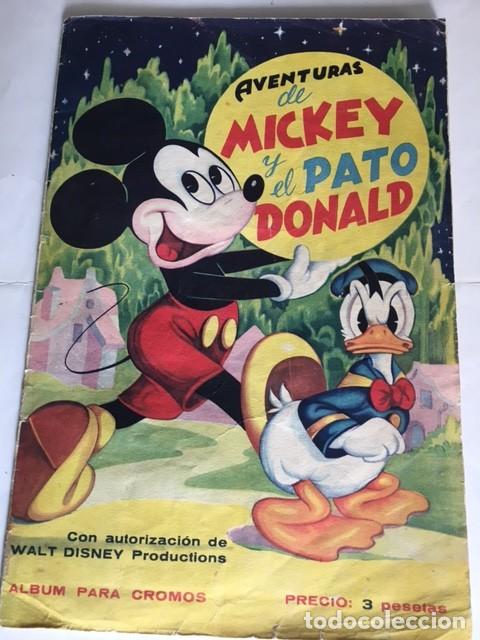 Coleccionismo &aacute;lbum: AVENTURAS DE MICKEY Y EL PATO DONALD - Foto 1