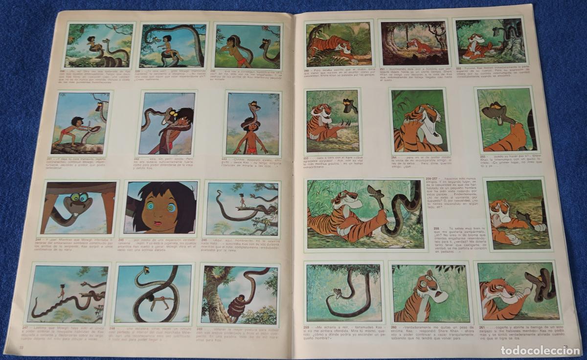 Coleccionismo &aacute;lbum: El libro de la selva - Panini (1981) &iexcl;Completo e impecable! - Foto 4