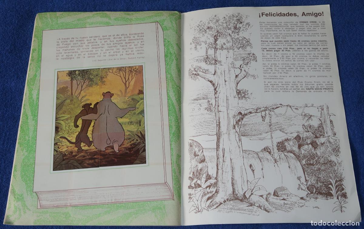 Coleccionismo &aacute;lbum: El libro de la selva - Panini (1981) &iexcl;Completo e impecable! - Foto 5