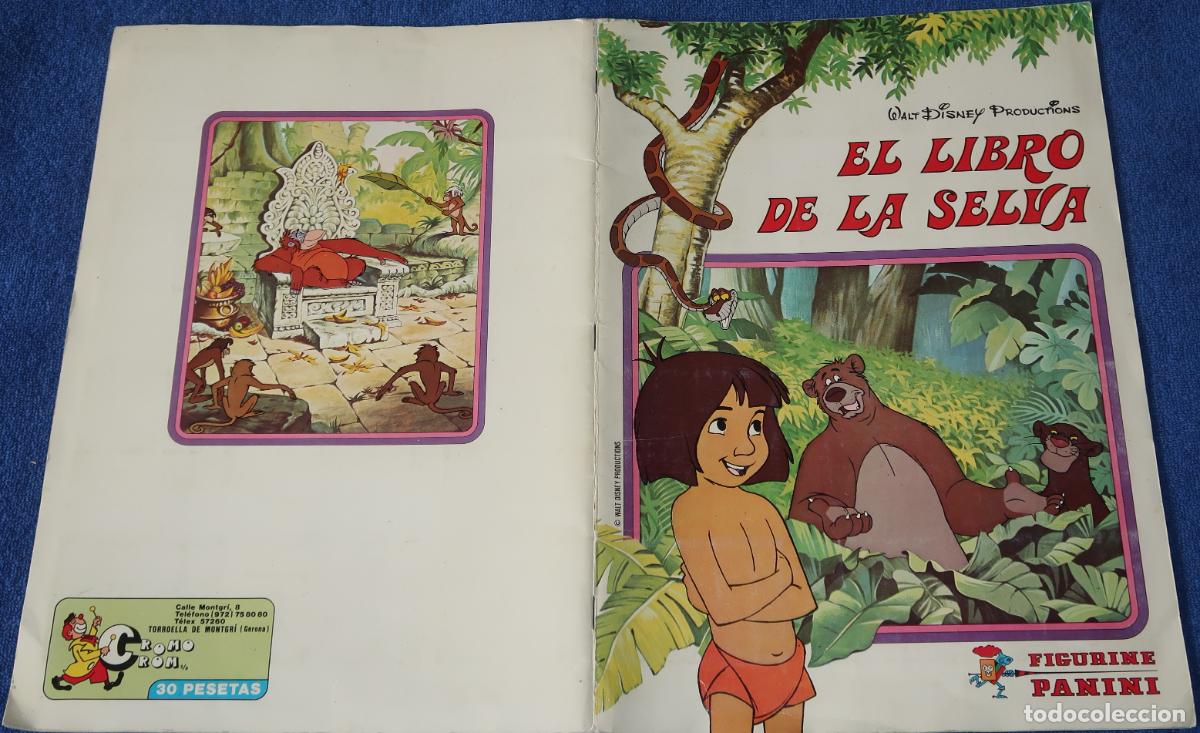Coleccionismo &aacute;lbum: El libro de la selva - Panini (1981) &iexcl;Completo e impecable! - Foto 6