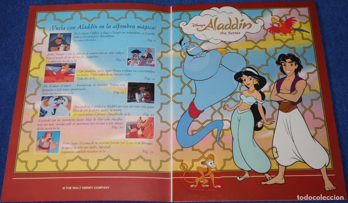 Coleccionismo &aacute;lbum: Aladdin - La serie - Panini (1995) &iexcl;Completo e impecable! - Foto 2