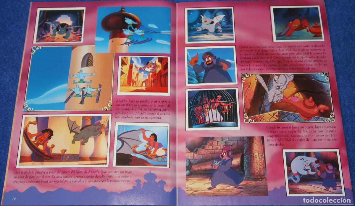 Coleccionismo &aacute;lbum: Aladdin - La serie - Panini (1995) &iexcl;Completo e impecable! - Foto 4