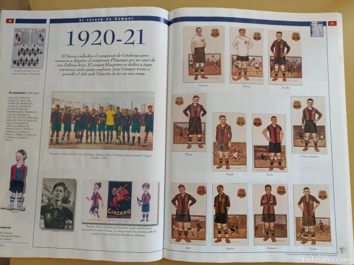 Coleccionismo &aacute;lbum: album del bar&ccedil;a 1899 1938 - Foto 5