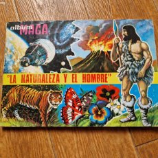 Coleccionismo Álbum: LA NATURALEZA Y EL HOMBRE EDITORIAL MAGA 1968 COMPLETO