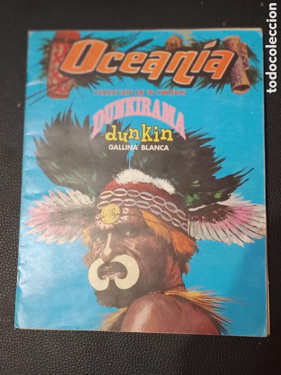Collectionnisme Album: Colecci&oacute;n de cromos Ocean&iacute;a Dunkin