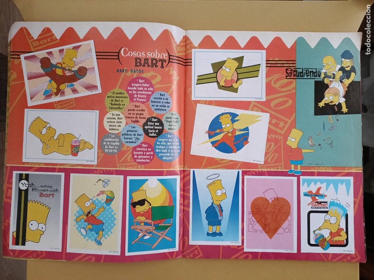 Coleccionismo &aacute;lbum: the simpsons, completo - Foto 3