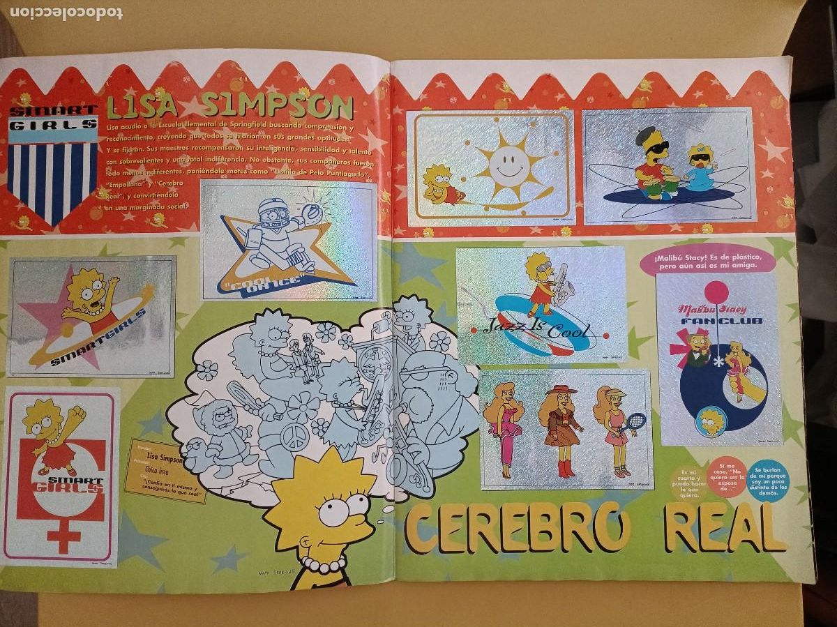 Coleccionismo &aacute;lbum: the simpsons, completo - Foto 4
