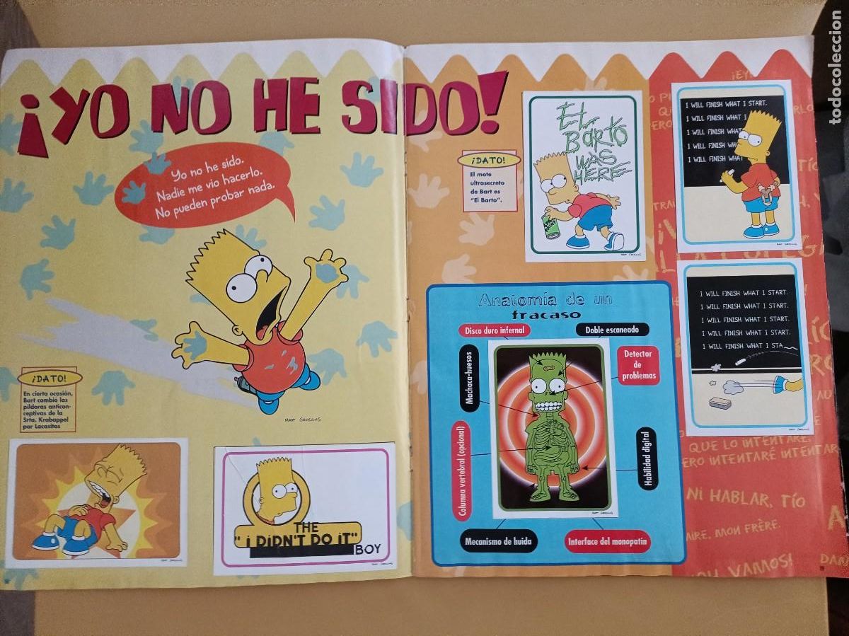 Coleccionismo &aacute;lbum: the simpsons, completo - Foto 8