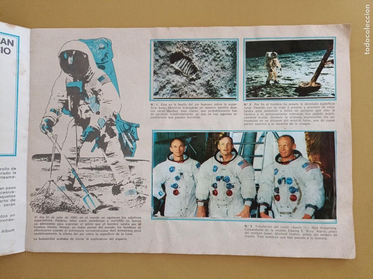Coleccionismo &aacute;lbum: homenaje a la conquista del espacio - Foto 2