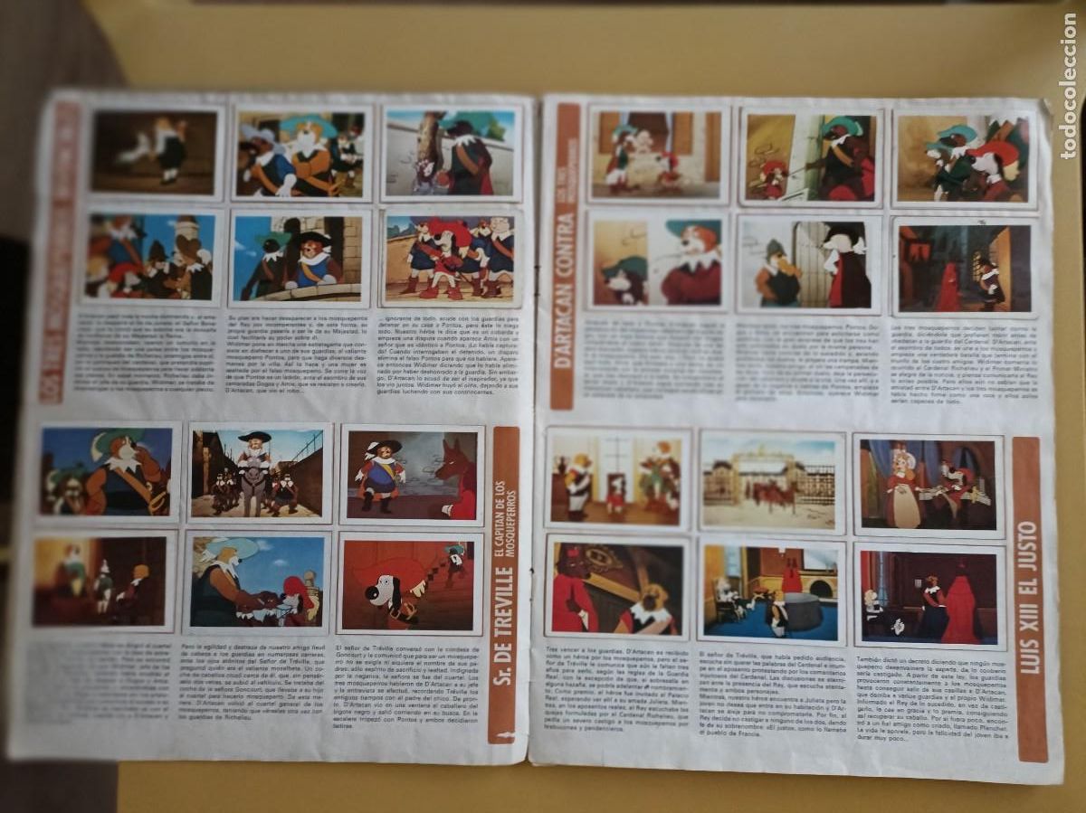 Coleccionismo &aacute;lbum: dartacan y los tres mosqueperros - Foto 3