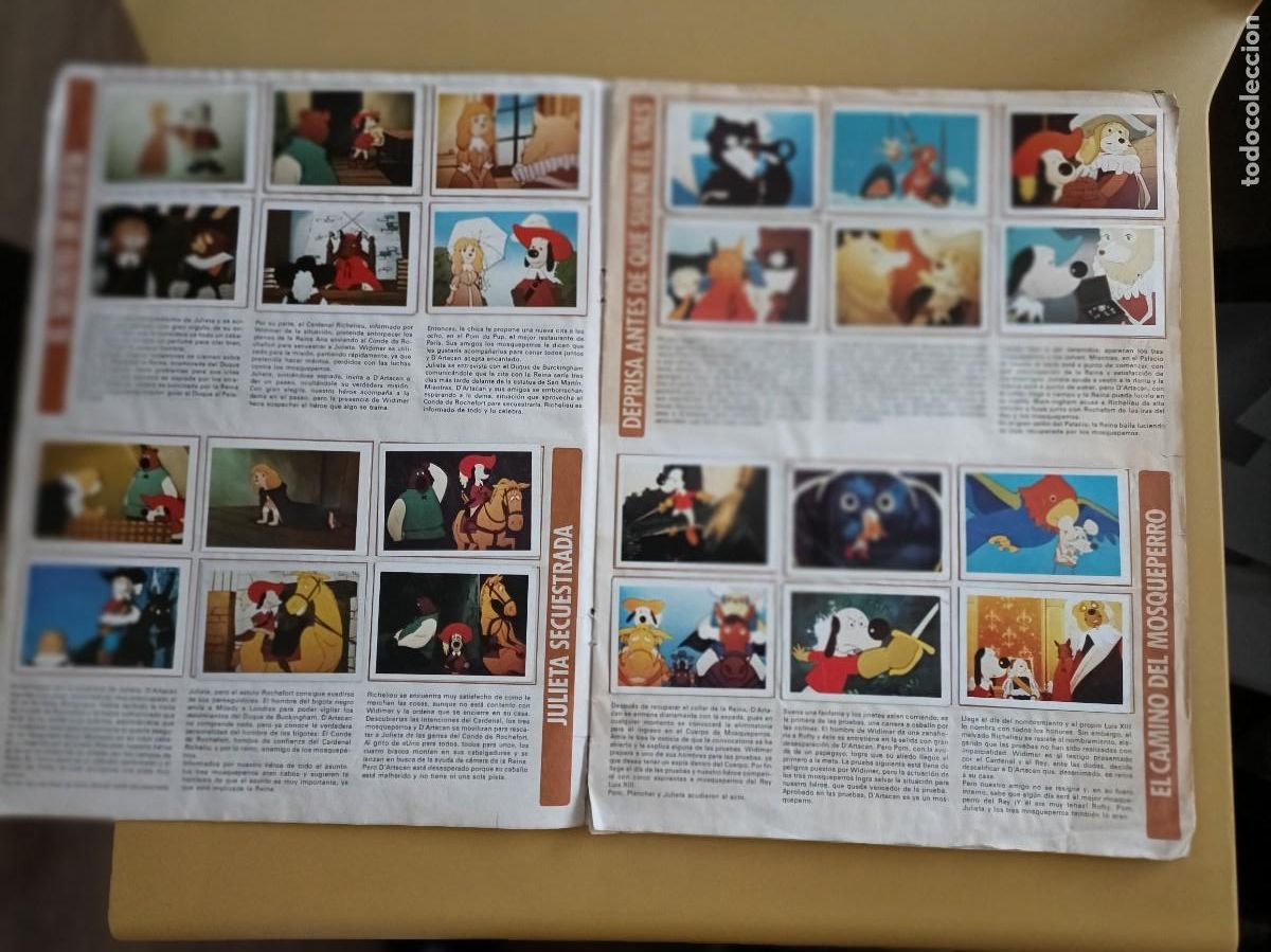 Coleccionismo &aacute;lbum: dartacan y los tres mosqueperros - Foto 4