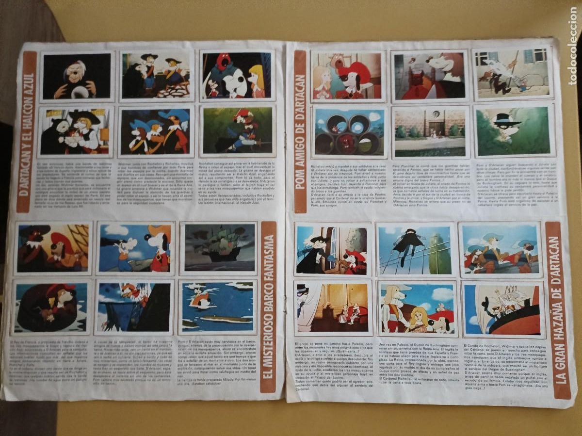 Coleccionismo &aacute;lbum: dartacan y los tres mosqueperros - Foto 5