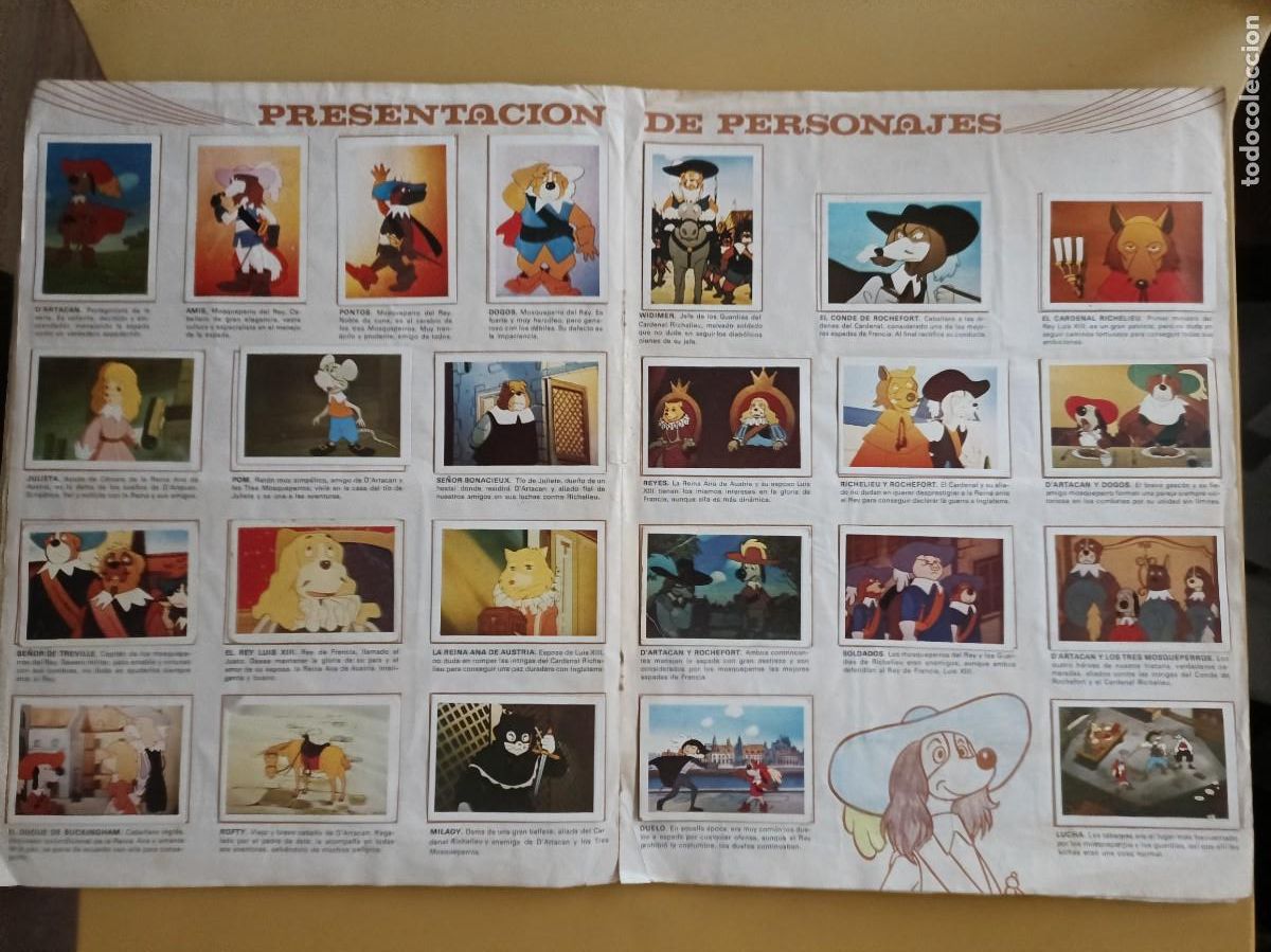 Coleccionismo &aacute;lbum: dartacan y los tres mosqueperros - Foto 6