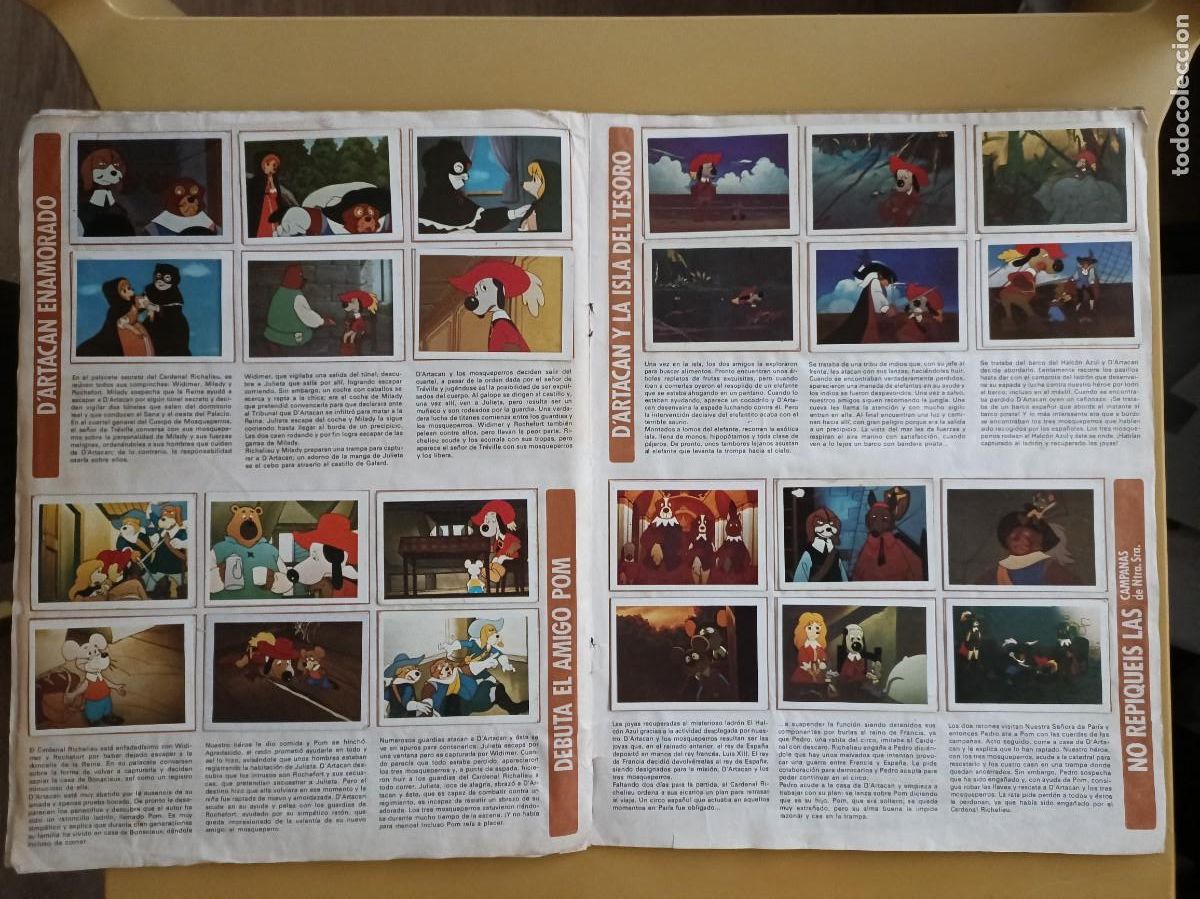 Coleccionismo &aacute;lbum: dartacan y los tres mosqueperros - Foto 8
