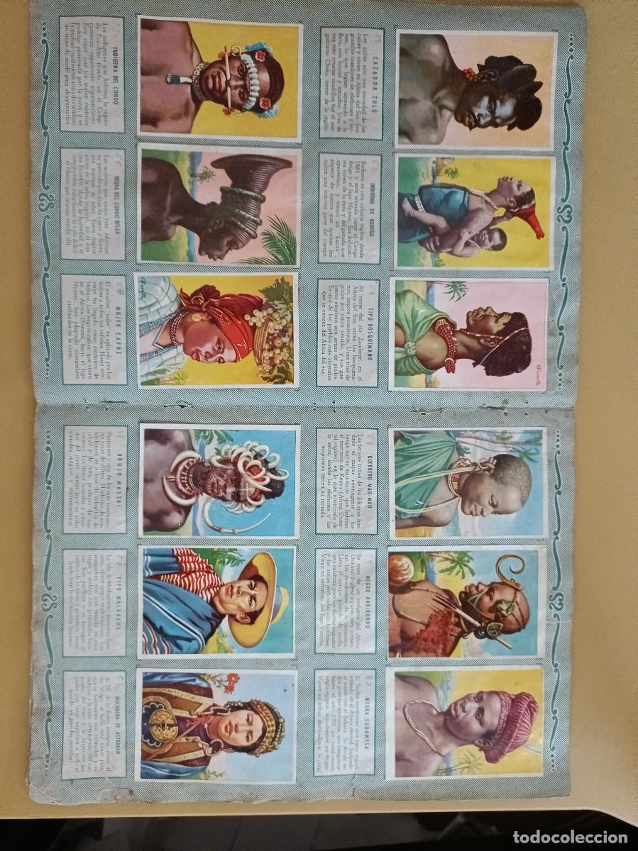 Coleccionismo &aacute;lbum: RAZAS HUMANAS, completo. - Foto 7