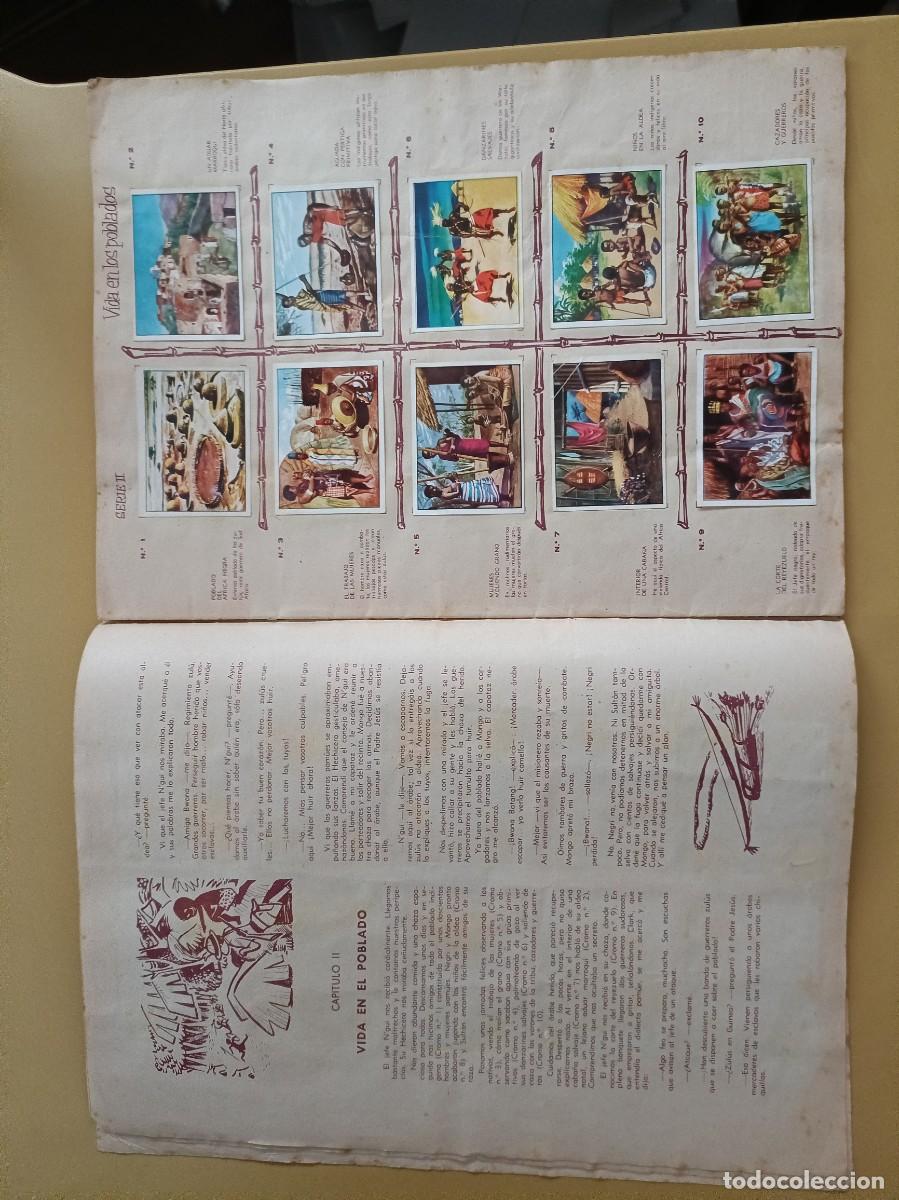 Coleccionismo &aacute;lbum: a traves de africa, completo - Foto 4