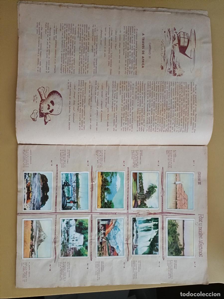 Coleccionismo &aacute;lbum: a traves de africa, completo - Foto 5