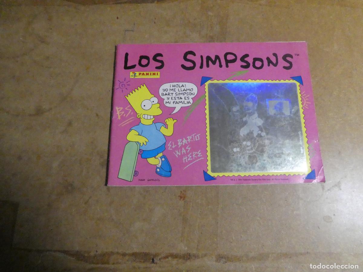 Coleccionismo &aacute;lbum: album completo, los Simpsons de panini - Foto 1