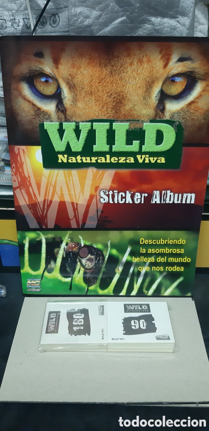 Collectionnisme Album: ALBUM WILD NATURALEZA VIVA 2013 &rdquo;COMPLETO 180 CROMOS SIN PEGAR&rdquo; MUNDICROMO
