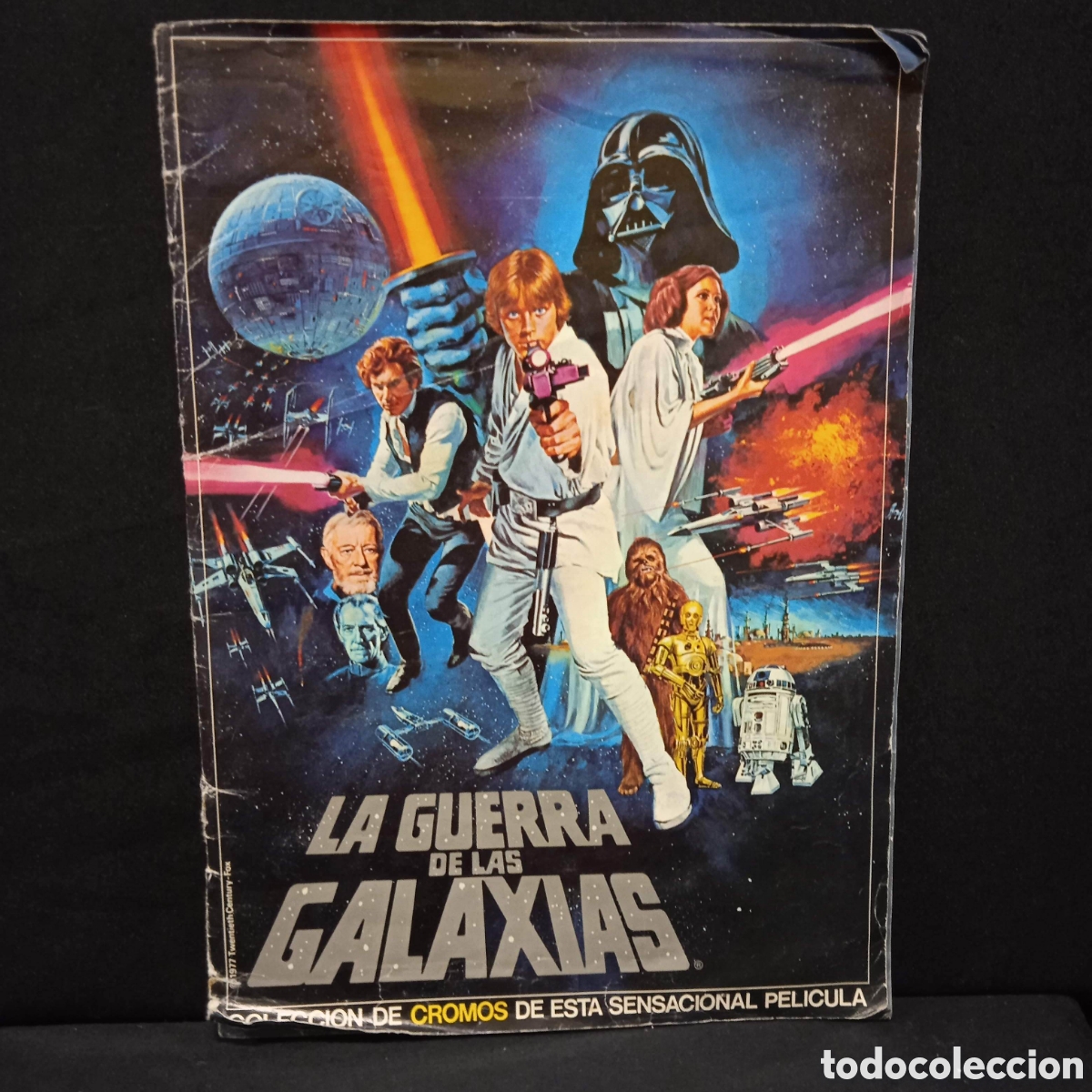 Collectionnisme Album: LA GUERRA DE LAS GALAXIAS COLECCI&Oacute;N DE CROMOS COMPLETA EN &Aacute;LBUM - PACOSA DOS 1977 #CJ5