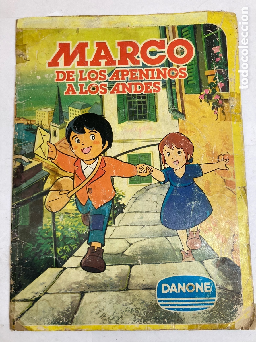 Collectionnisme Album: &Aacute;lbum de cromos Danone MARCO de los Apeninos a los andes/LIBRO1