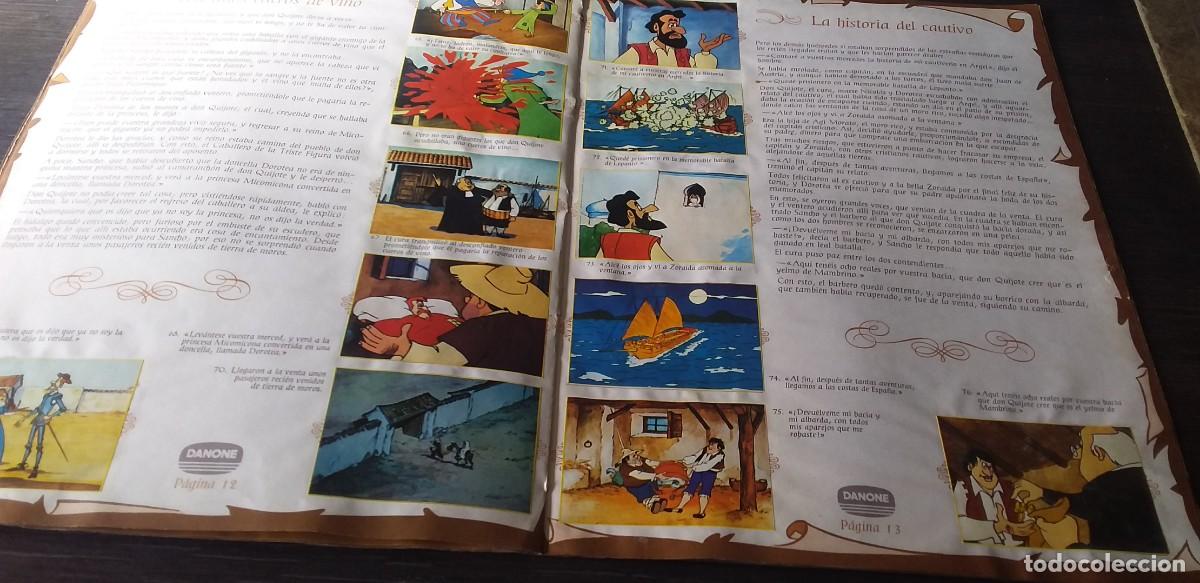 Coleccionismo &aacute;lbum: DON QUIJOTE DE LA MANCHA - DANONE - COMPLETO - Foto 4