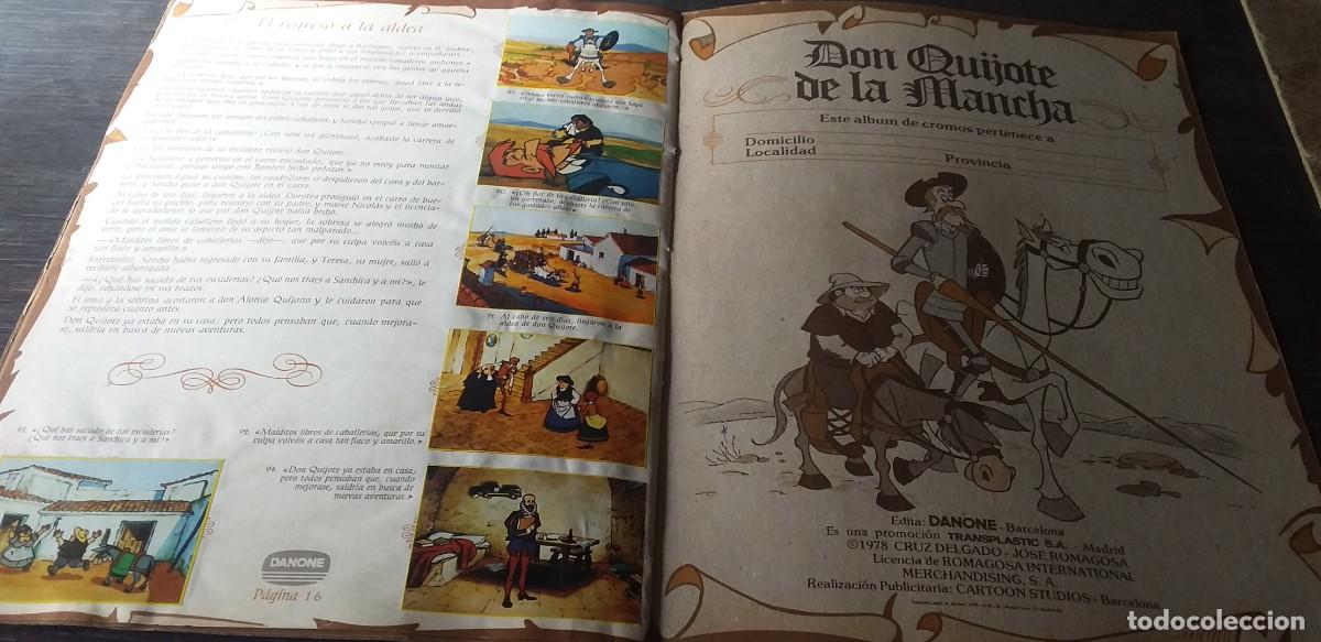 Coleccionismo &aacute;lbum: DON QUIJOTE DE LA MANCHA - DANONE - COMPLETO - Foto 5