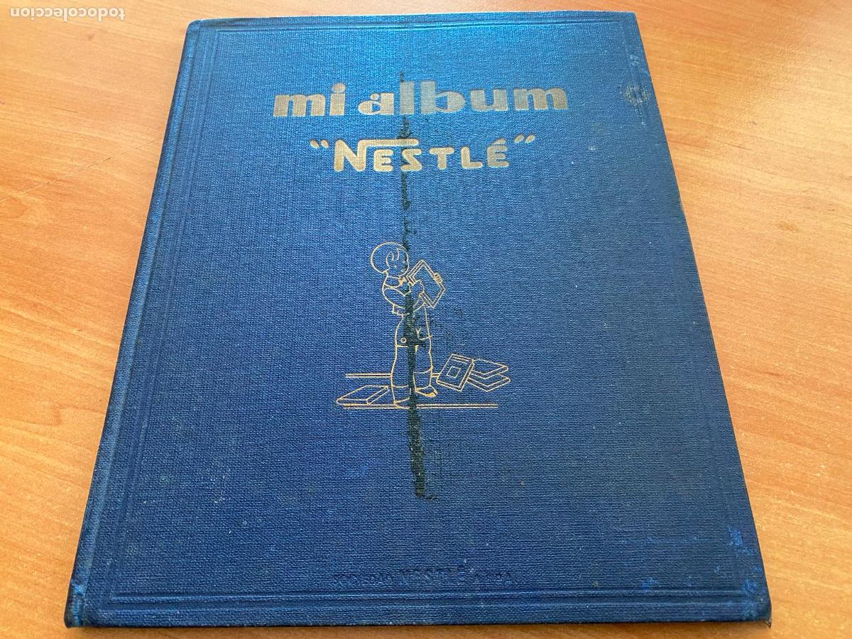 Collectionnisme Album: MI ALBUM NESTLE ALBUM COMPLETO A FALTA DE 4 CROMOS SERIES 51 A 80 (COIB234)