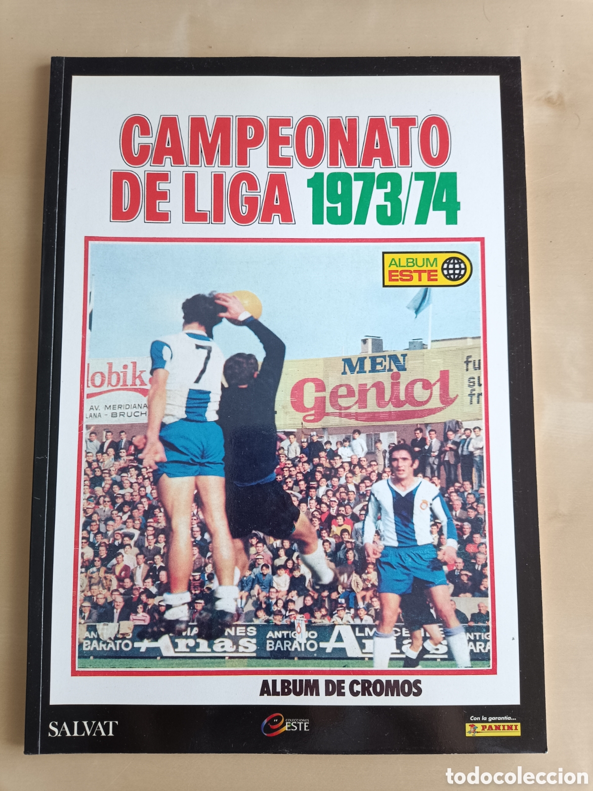 Colecionismo Caderneta: &Aacute;LBUM COMPLETO CAMPEONATO DE LIGA 1973 / 74 CROMOS IMPRESOS SALVAT PANINI ESTE